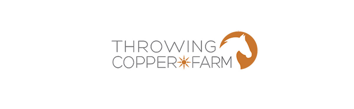 throwing copper farm logo